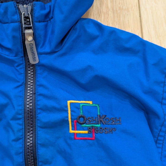 Vintage (Circa 90s) Osh-kosh Blue Fall Jacket - Picture 3 of 6